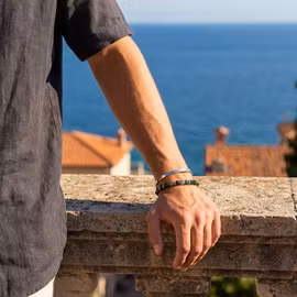 Stone bracelet Moss 6mm