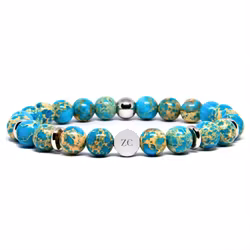 Stenarmband Clearwater 8mm