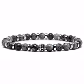 Stone bracelet Labradorite 6mm