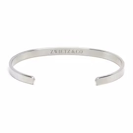 Silver Cuff Stålarmband 5mm