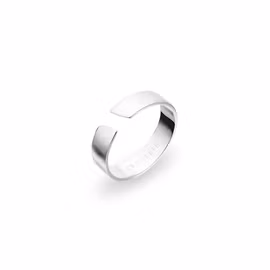 Arc Ring 5mm Silver