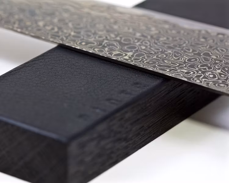 Black Leather Knifeholder