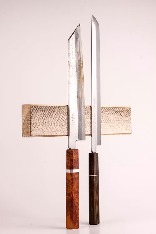 Salmon Leather Knifeholder