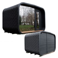 BASTU FLAMMA XL VIP Panorama Bastu(1 rum+relax)