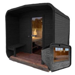 Bastuvagn Glöd 3m terrass