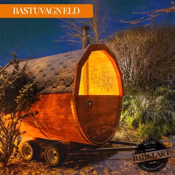Bastuvagn ELD 2.5m terrass