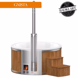 GNISTA Badtunna  225cm Vedeldad
