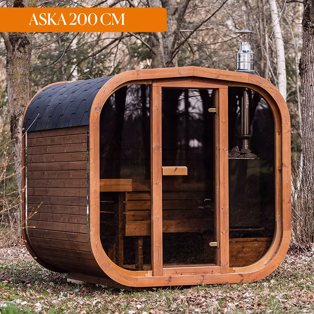 Byggsats ASKA 200 cm Themowood