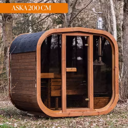 Byggsats ASKA 200 cm Themowood