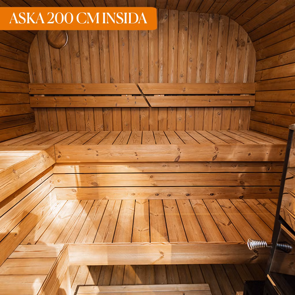 Byggsats ASKA 200 cm Themowood