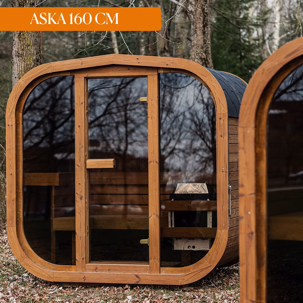Byggsats ASKA 160 cm Thermowood