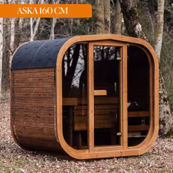 Byggsats ASKA 160 cm Thermowood