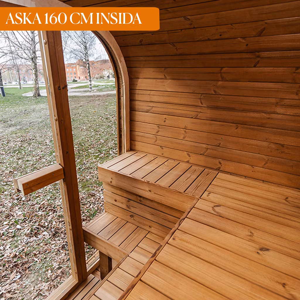 Byggsats ASKA 160 cm Thermowood