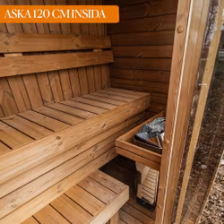 Byggsats ASKA 120 cm Thermowood