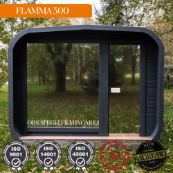 Bastu FLAMMA 300x245 cm med Relax