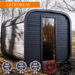 Bastu GLÖD 4 m med Relax
