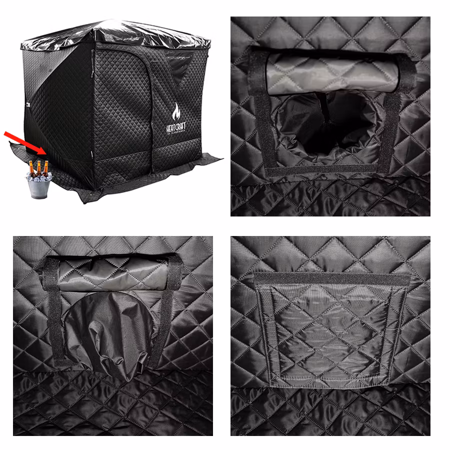 Heatcraft Bastutält Sandhamn 200×200 cm