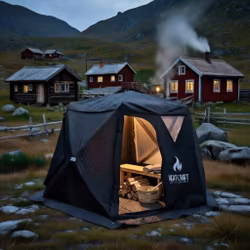 Heatcraft Bastutält Möja XL – 350 cm Ø