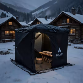 Heatcraft Bastutält Sandhamn 200×200 cm