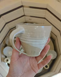Kaffekopp Havrelatte, drejad