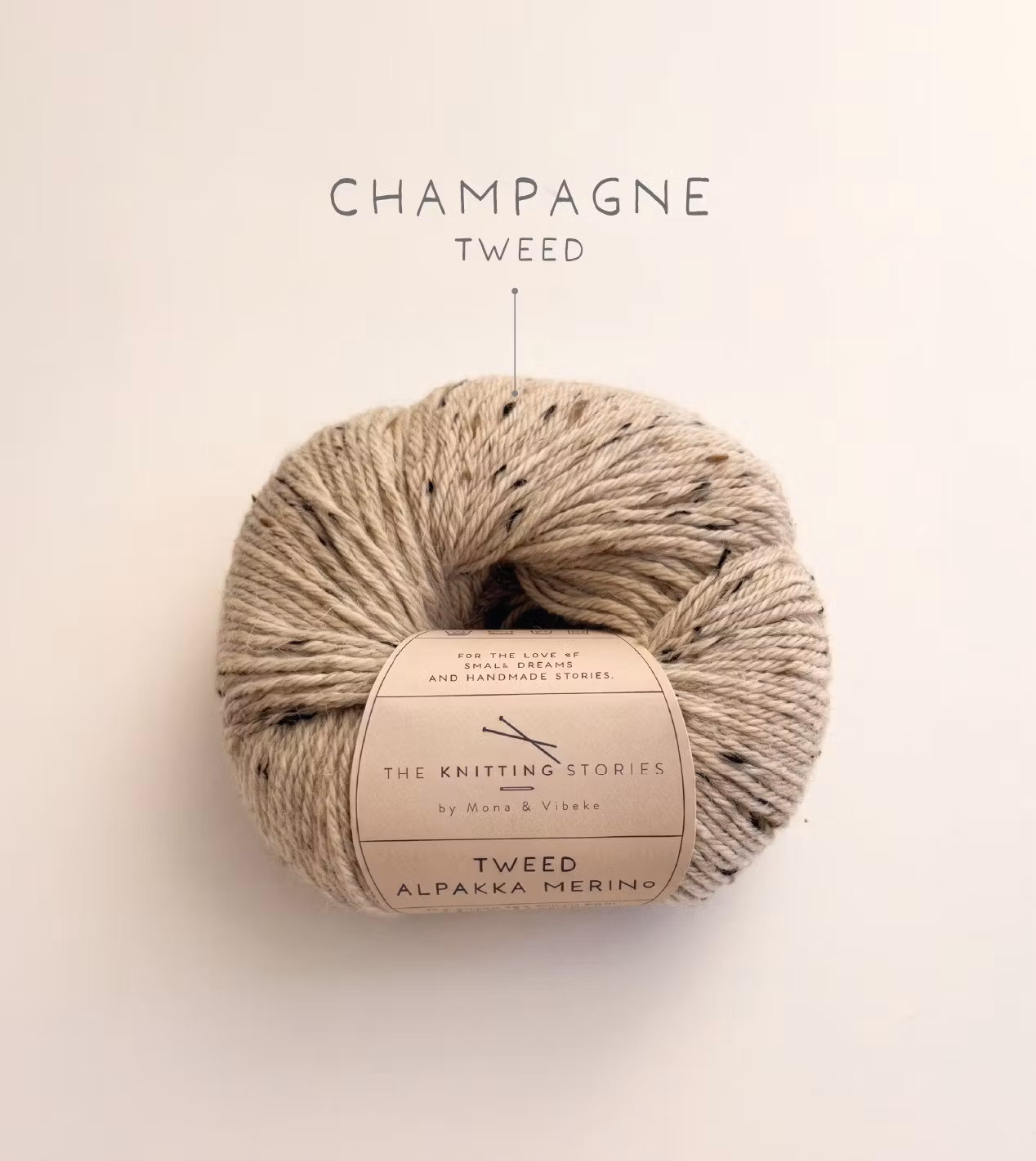 Tweed Alpakka Merino by The Knitting Stories - The Knitting Stories