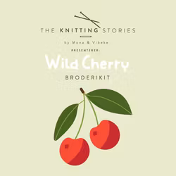Wild Cherry Broderikit (Mouliné garn)