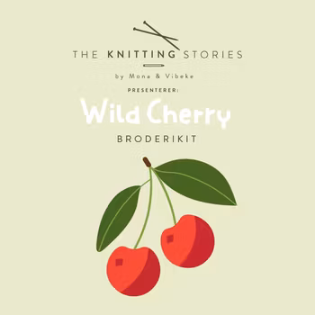 Wild Cherry Broderikit (Mouliné garn)