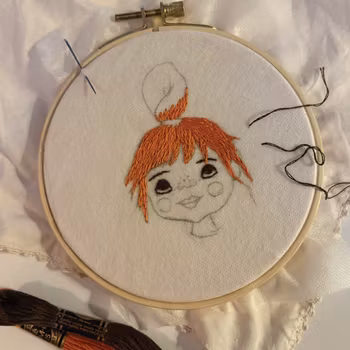 Thelma Broderikit (Eco Vita ullgarn)