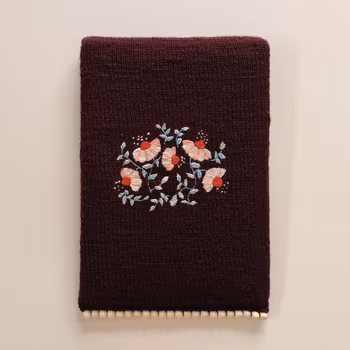 Moon Flowers Embroidery Pattern