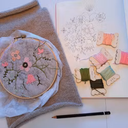 Embroidery Pattern for Fairy Blossom