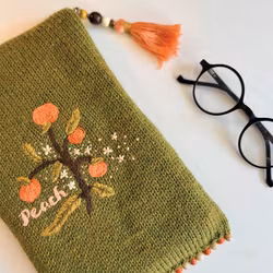 Embroidery Pattern for Peaches
