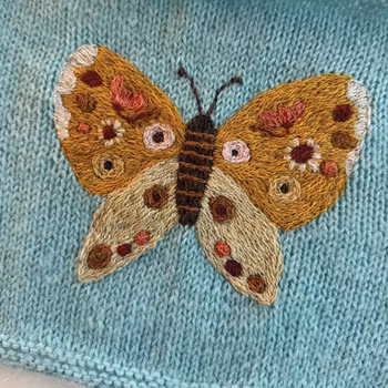 Embroidery Pattern for The Butterfly