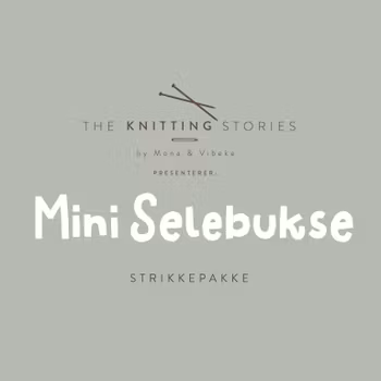 Strikkepakke: Mini Selebukse I Fin Alpakka Ull by The Knitting Stories