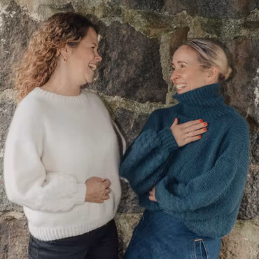 Cava genseren - Strikkeppskrift