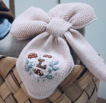Smetteskjerf med monogram