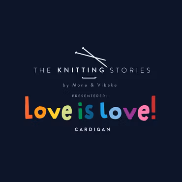 Love is Love Cardigan - Oppskrift