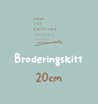 Broderingskit 20 cm