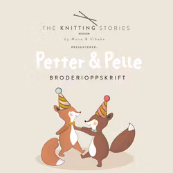 Petter og Pelle broderi - Broderioppskrift