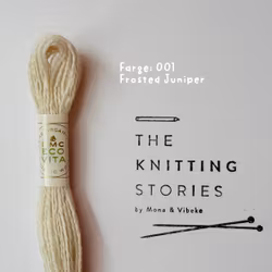 Eco Vita Ull - broderingsgarn - Farge 001