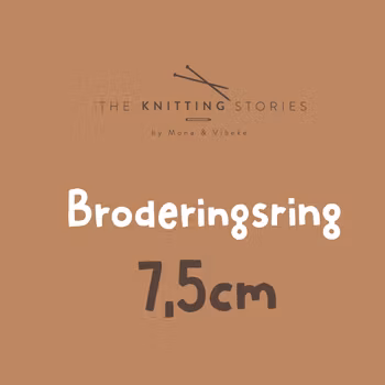 Broderingsring 7,5 cm