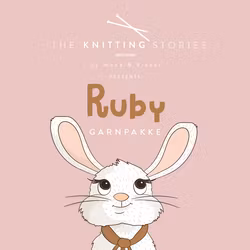 Garn- og broderipakke: Ruby