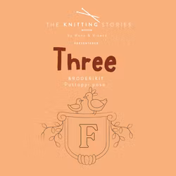 Three - Puttoppi Pose Broderikit
