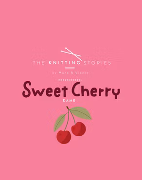 Sweet Cherry (Dame) - Strikkeoppskrift