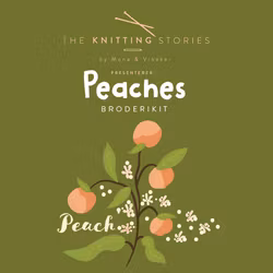 Peaches Broderikit (Eco Vita ullgarn)