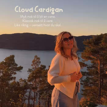 Cloud Cardigan - Oppskrift