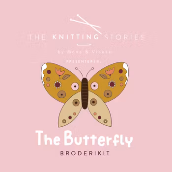 The Butterfly Broderikit (Eco Vita ullgarn)