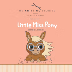 Little Miss Pony Broderikit  (Eco Vita ullgarn)