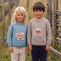 Little Lady Lamb Broderikit  (Eco Vita ullgarn)