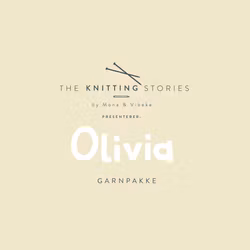 Strikkepakke: Olivia i Myk Merino by The Knitting Stories
