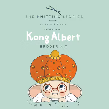 Kong Albert Broderikit  (Eco Vita ullgarn)